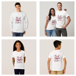 Glückliche Mutter Tag Beste Mama je T-Shirt