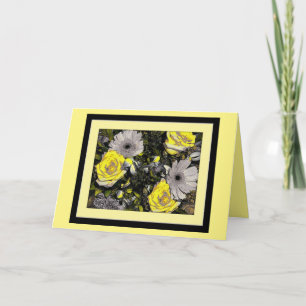 Glückliche Mutter Tag glückliche Springtime Gelbe Karte