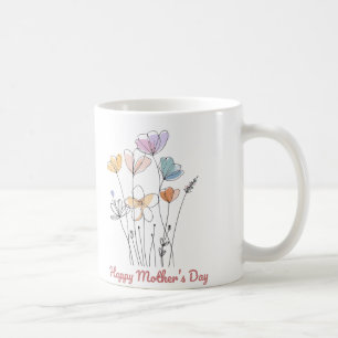 Glückliche Mutter-Tag-Tasse - Ein wunderschönes Bl Kaffeetasse