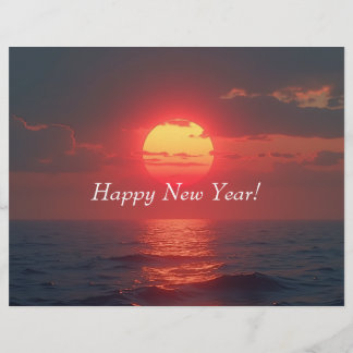 Glückliche neue Jahre Letterhead Briefbogen