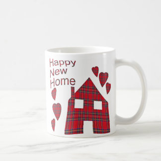 Glückliche neue Zuhause-Tasse Tasse