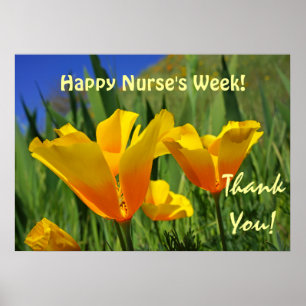 Glückliche Nurses Week! Kunst druckt Plakate Viele