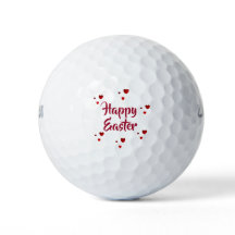 Glückliche Ostergolfbälle von dalDesignNZ