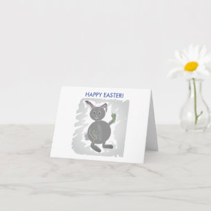 Glückliche Osterkarte Karte