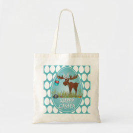 Glückliche Ostern-Elche - Tasche