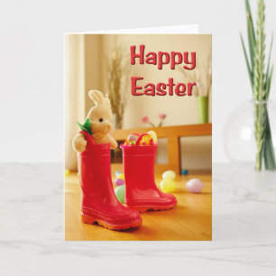 Glückliche Ostern-Karte Feiertagskarte