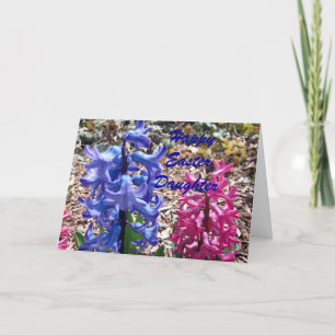 Glückliche Ostern-Tochter Feiertagskarte