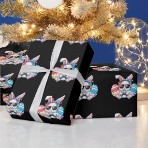 Glückliche Osterspiele Bunny Rabbit Gaming Gamer G Geschenkpapier