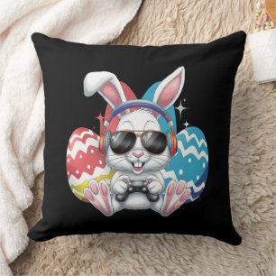 Glückliche Osterspiele Bunny Rabbit Gaming Gamer G Kissen
