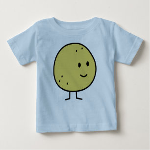 Glückliche Pampelmusen-Früchte Baby T-shirt