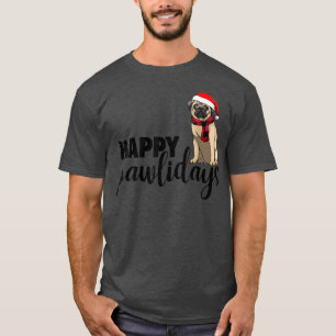 Glückliche Pawlidays Frohe Weihnachtsfeier Frauen T-Shirt