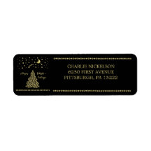 Glückliche Pawlidays, goldglänzende Paw Weihnachts