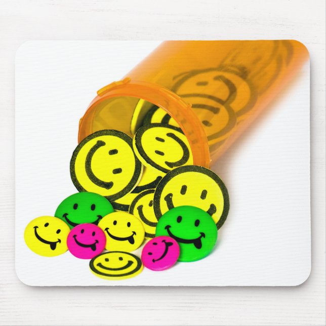 Glückliche Pillen in der verschreibungspflichtigen Mousepad (Vorne)