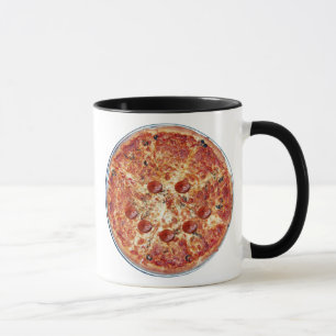 Glückliche Pizza-Tasse Tasse