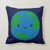 Glückliche Planeten-Erde u. Saturn (umschaltbar)