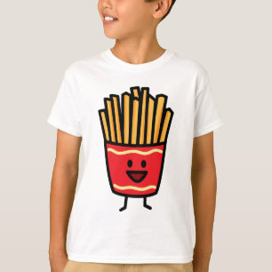 Glückliche Pommes-Frites T-Shirt
