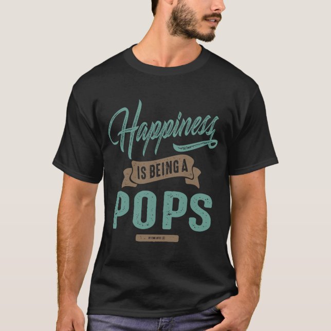 Glückliche Pop T-Shirt (Vorderseite)
