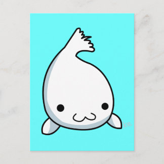 Glückliche Postkarte