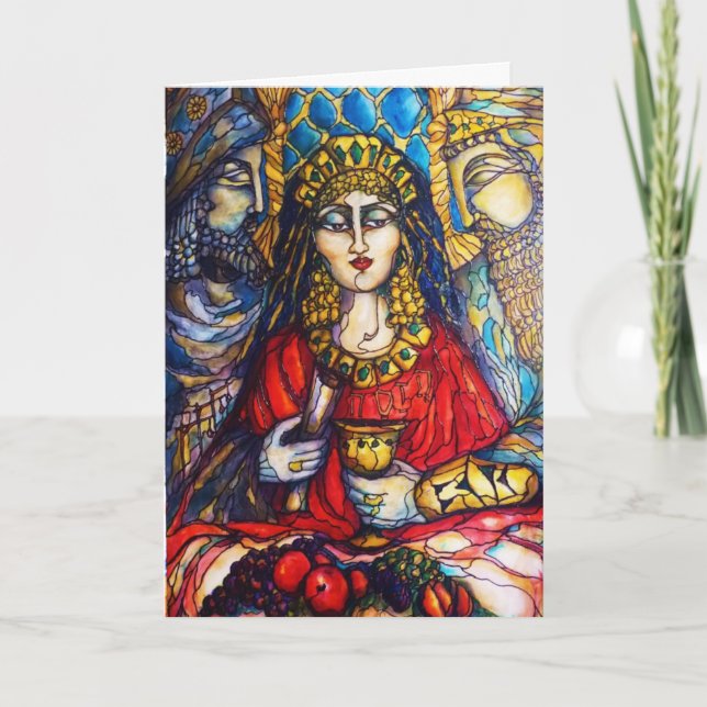 Glückliche Purim Karte (Vorderseite)