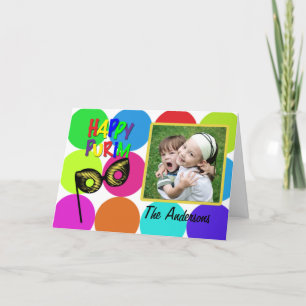 Glückliche Purim Karte