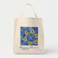 Glückliche Purim Tasche - groß für Shalach Manot