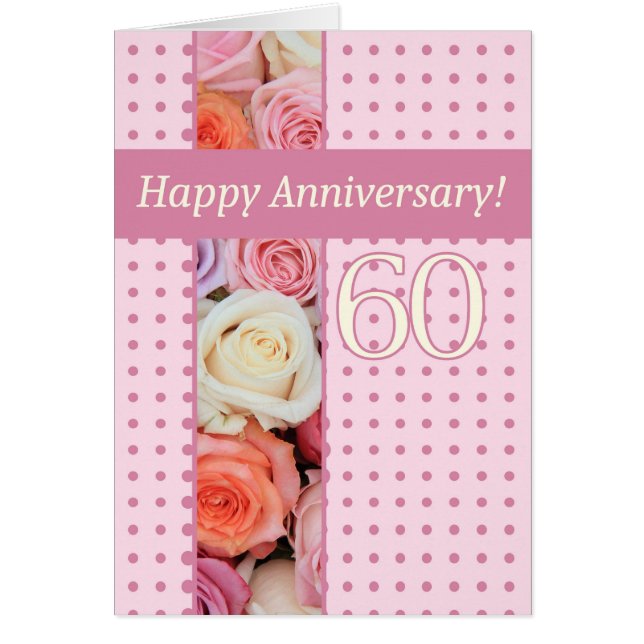 Glückliche Rose zum 60. Jubiläum (Vorne)