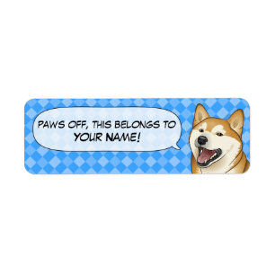 Glückliche rote Shiba Inu japanische