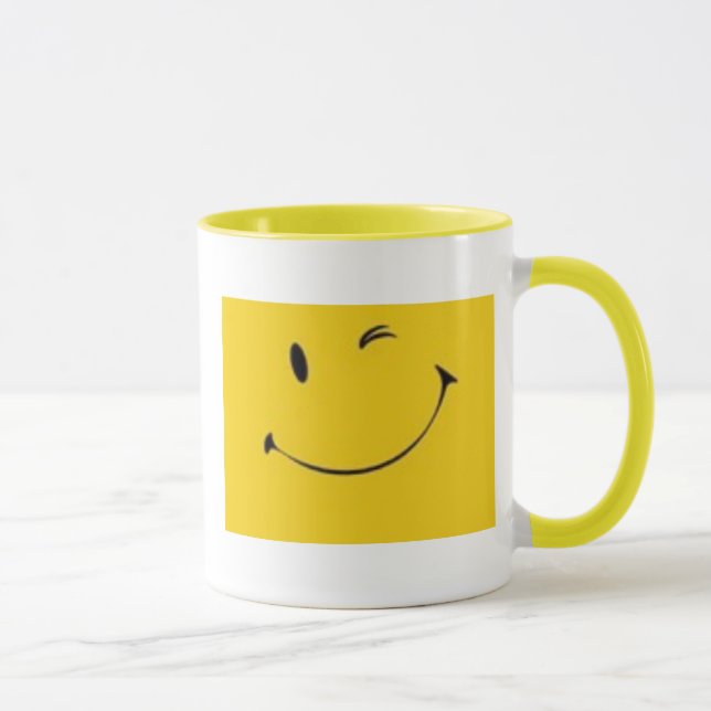 glückliche Schale Tasse (Rechts)