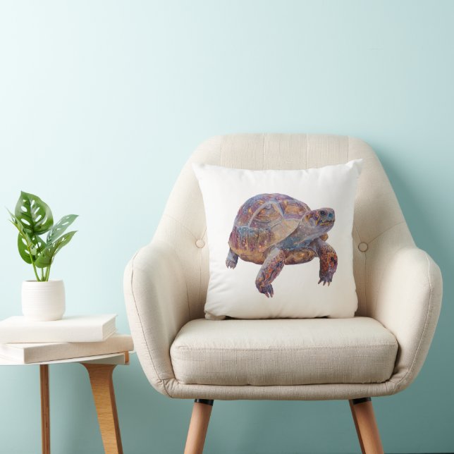Glückliche Schildkröte Kissen (Stuhl )