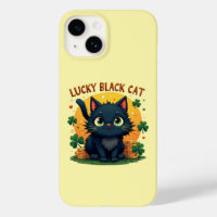 Glückliche schwarze Katze: St. Patrick's Day Clove