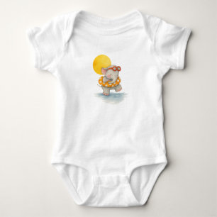 Glückliche Sommertage Baby Strampler