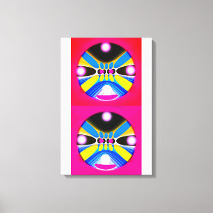 Glückliche Sphären Kunst Leinwanddruck