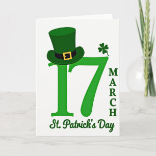 Glückliche St. Patricks Day Karte 17