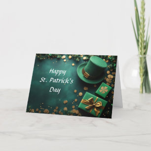 Glückliche St. Patrick's Day wünscht Feiertagskarte