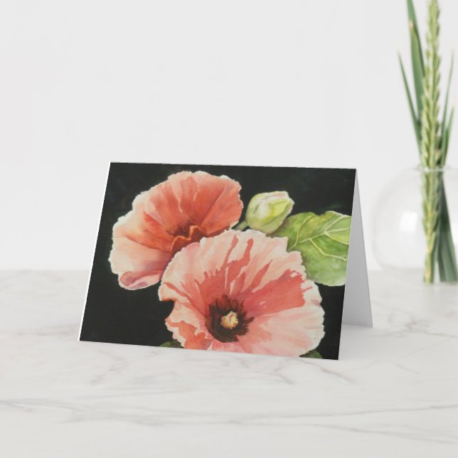 Glückliche Stechpalmen-Gruß-Karten Karte (Vorderseite)