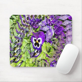 Glückliche Stiefmütterchen... Mousepad