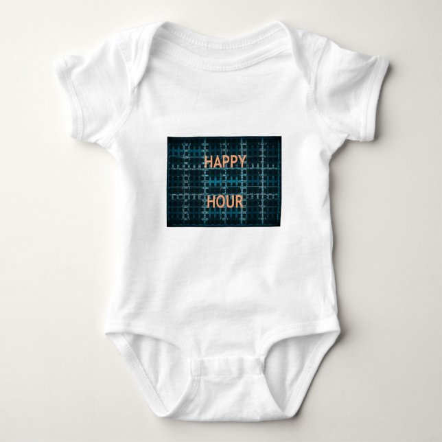 Glückliche Stunde Baby Strampler (Vorderseite)