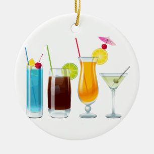 Glückliche Stunde Keramik Ornament