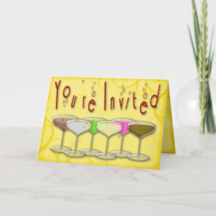 Glückliche Stunden-Einladung Einladung