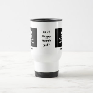 Glückliche Stunden-kundenspezifische Reise-Tasse Reisebecher