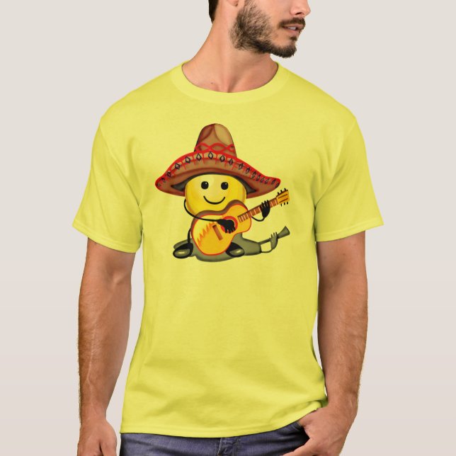 Glückliche T - Shirts und Geschenke Gesicht Cinco (Vorderseite)