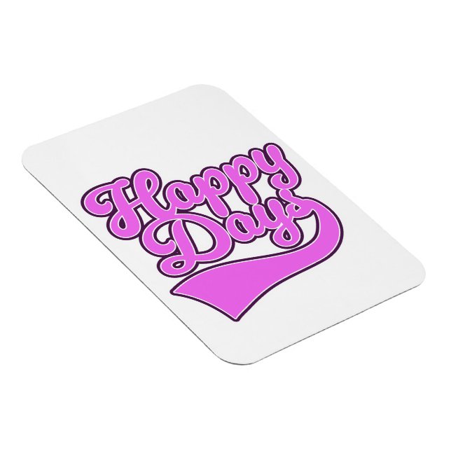 Glückliche Tage Magnet (Rechte Seite)