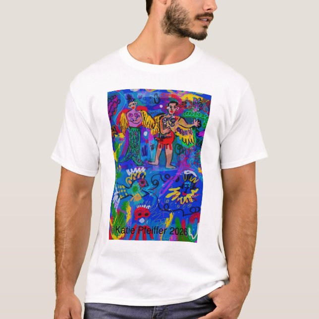 Glückliche Tage T-Shirt (Vorderseite)