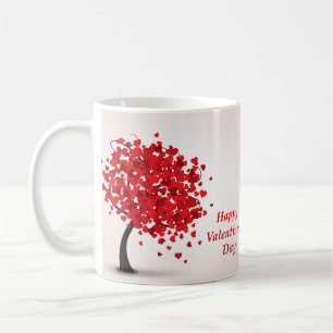 Glückliche Tasse des Valentines Tages