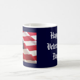 Glückliche Tasse des Veterans Tages