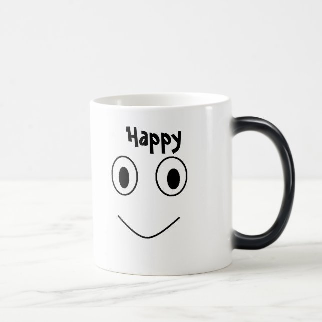 Glückliche Temperatur-ändernde Tasse (Rechts)