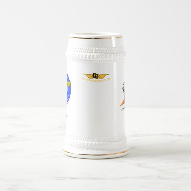 Glückliche Teufel Bierglas (Mittel)