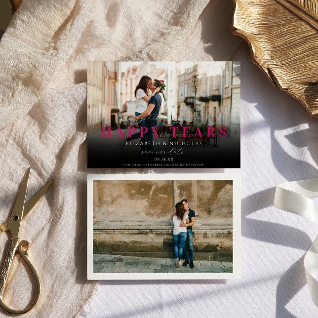 Glückliche Tränen | NIEDLICHES FOTO SAVE THE DATE (Von Creator hochgeladen)