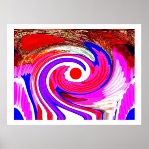 Glückliche Umlaufbahnen Poster