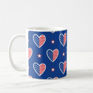 Glückliche Unabhängigkeitstag USA! 4 Kaffeetasse